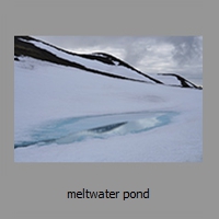 meltwater pond